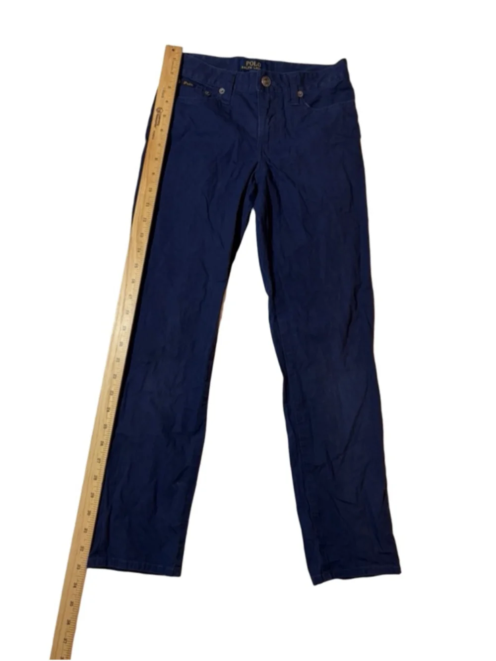 Polo Ralph Lauren Boys Blue Stretch Skinny Jeans Pants Preppy Classic